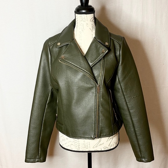 new york & company leather jacket